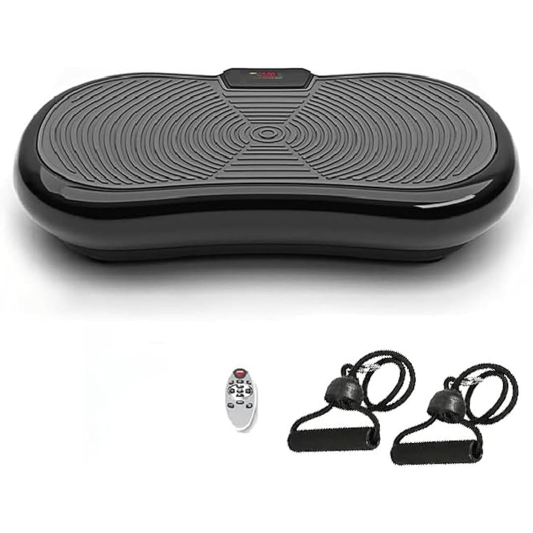 لوحة اهتزاز مبتكرة ، سبيكر صوت و بلوتوث للياقة البدنية المنزلية سهلة التخزين بتصميم انيق