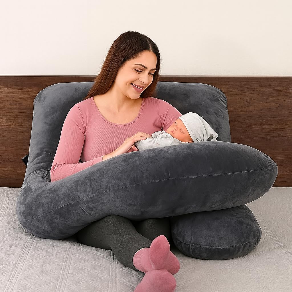 وسادة الحمل الكاملة على شكل حرف F